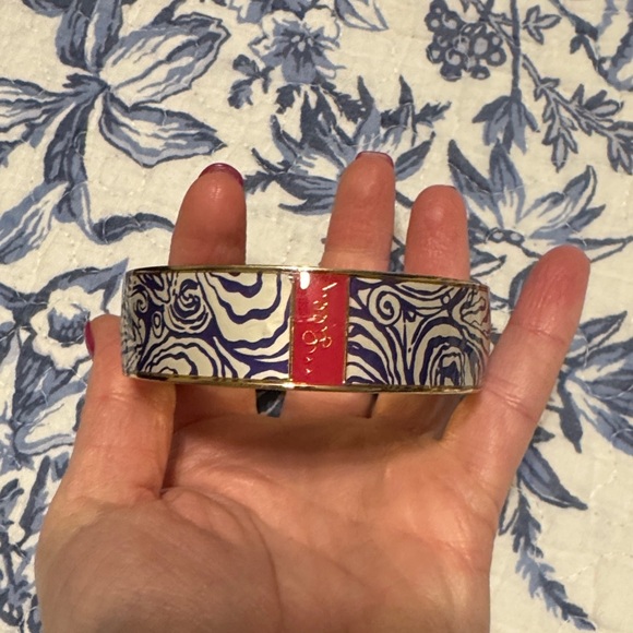 Lilly Pulitzer Jewelry - Lilly Pulitzer Colorful Enamel Bangle Bracelet